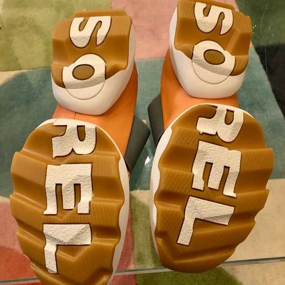 Sorel Kinetic Impact Strap Peach Blossom/Paradiso Size 8 - Picture 7 of 9